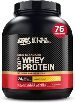 Optimum Nutrition Gold Standard Whey 2.28kg £45.44 with Subscribe and Save