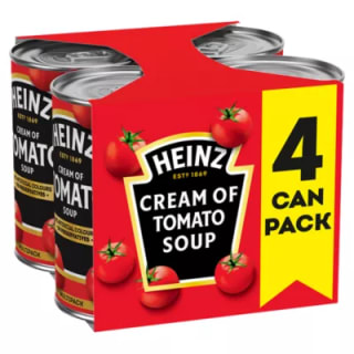 Heinz Cream of Tomato Tinned Soup 4 x 400g (instore - Layorthorpe)