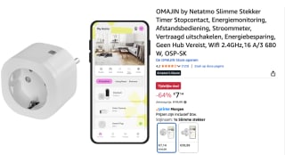 omajin Smart Plug SK - Slimme stekker -voor €7,14 bij Amazon