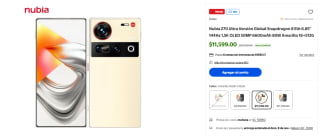 Nubia Z70 Ultra 6.85'' 144Hz 512GB por $11,599 | Oferta Walmart
