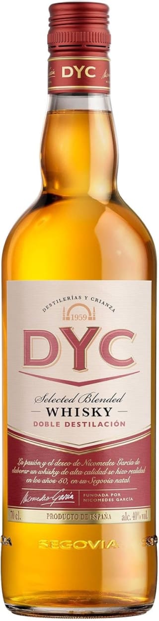 DYC Doble Destilación Whisky Blended Español 70cl por 8.37€
