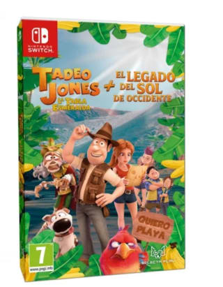 Tadeo Jones 3 La Tabla Esmeralda + El Legado del Sol de Occidente para Switch 29.99