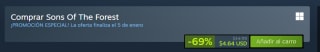 Sons Of The Forest por $104 | Ahorro Steam