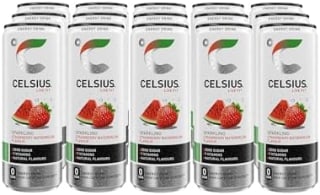 Pack 12 Celsius Bebida Energética fresa sandía lata 35,5 cl. por 11.4€