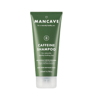 ManCave Caffeine Shampoo for Men, 200ml - with 46p voucher (£1.91 - £2.11 with 25%