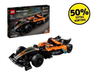 LEGO Technic 42169 NEOM Mclaren Formula E Racewagen voor €23,99 bij Kruidvat
