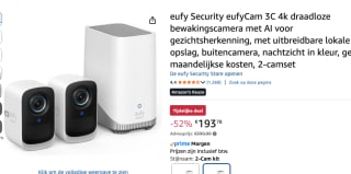 eufy Security eufyCam 3C HQ voor €193,78 bij Amazon