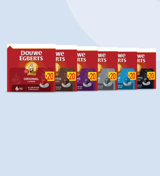 50% korting op Douwe Egberts via Scoupy