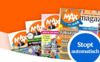 4 x gratis MAX Magazine bij Bladen