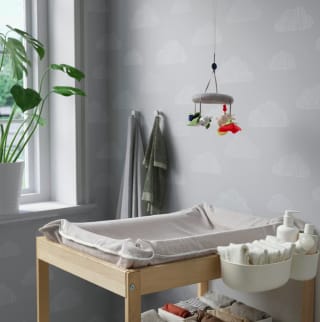 IKEA SKÖTSAM Funda Cambiador Gris por 5,00€