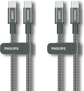 Philips 240W USB-C Cable 2m £5.70