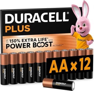 DURACELL Plus Pilas AA (Paquete de 12) Pilas alcalinas 1,5 V por 8.83€