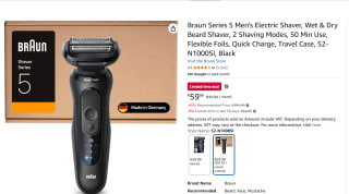 Braun Series 5 51-M1000s voor €59,99 bij Amazon