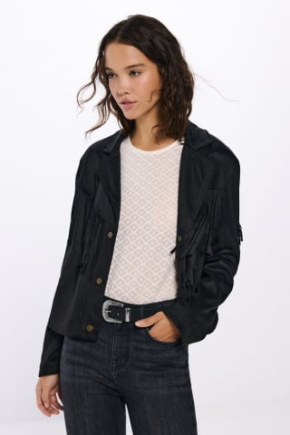 Chaqueta con flecos para Mujer Springfield por 19.99€