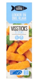 450 gram Vissticks voor €1,24
