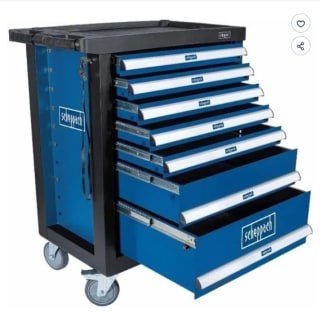 Servante d'atelier outillée SCHEPPACH - TW1100 - 70 pcs à 329,99€