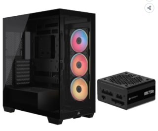 Boitier PC CORSAIR 3500X LXR Noir à 129,99€