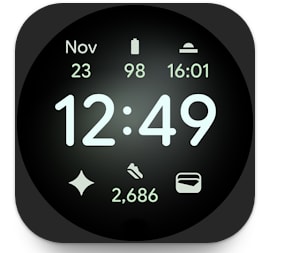 Pixel Watch Face voor Android gratis