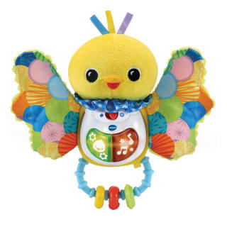 VTech Baby Sonajero Pajarito de Tela Melodías y Sensaciones por 9.99€