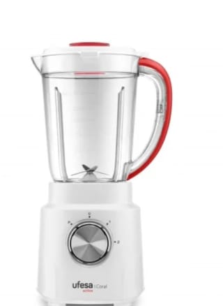 Batidora de Vaso Ufesa Coral, 600 W, 1.5 L, Apta Lavavajillas 14.90€ (acumula15% )
