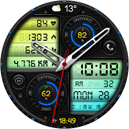 Diverse Android Wear OS Watch Faces van CanvasTime Studio gratis