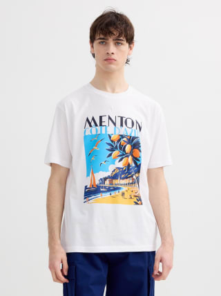 Camiseta estampada Menton por 5.99€