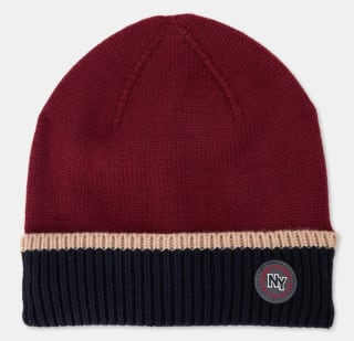 Gorro liso bicolor de niño por 2.99€