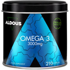 Aldous Bio Omega 3 - 3000 mg | EPA y DHA Aldous 210 cápsulas por 14.99€