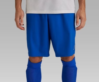 Voetbalshort voor volwassenen Viralto Club blauw voor €3,99 bij Decathlon