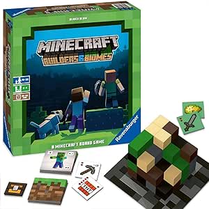 Ravensburger Minecraft Builders & Biomes Strategy Board Game – £23.99