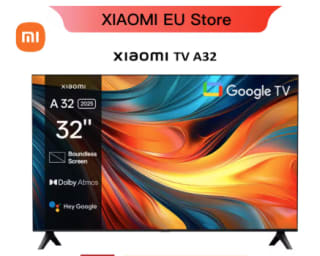 Xiaomi TV A 32 Google TV Pantalla LED Dolby Audio por 88.40€