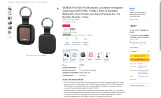 Rastreador GPS Ugreen FineTrack Pro por $399 | Oferta Amazon