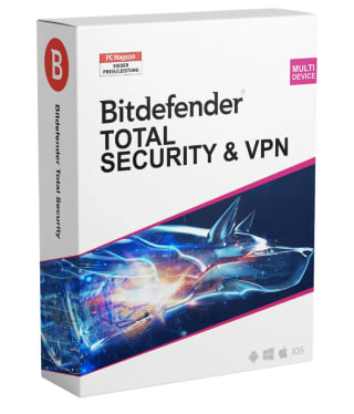 Bitdefender Total Security & Premium VPN 10 Apparaten / 2 Jaar voor €34,95 bij ibood