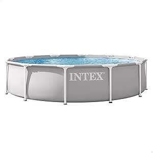 Intex Piscina Desmontable, Gris, D366x76 cm, Capacidad para 6.503 litros por 99.93€