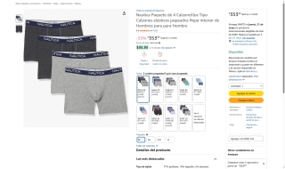 Paquete 4 Calzoncillos Nautica por $354 | Oferta Amazon