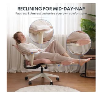Foldex Chaise de Bureau Ergonomique à 199,99€