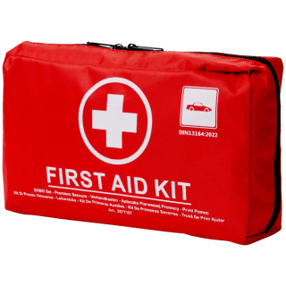 Auto-EHBO-tas 41-delig voor €3,99 bij de Action