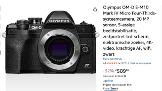Olympus E-M10 IV voor €509 bij Amazon