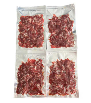 1Kg Virutas de Jamón cebo Ibérico La Vega de Salvatierra 4 bolsas al vacío por 13,71€