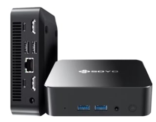 SOYO M4 Pro Mini PC, Intel N150 4 Core Max 3.6GHz, 16GB RAM 512GB SSD voor €114,06