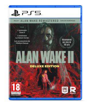 Alan Wake 2 Deluxe Edition + Alan Wake Remastered + DLC sur PS5 à 29,99€