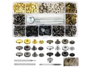 Kit de 90 Sets de Corchetes de Presión Metálicos HIKPACKER por 6,57€