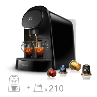 Cafetera L'OR Barista Sublime + 210 cápsulas + 20€ regalo por 89€