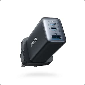 Anker USB C Charger (Nano II 65W), PPS 3-Port Fast Charger Plug. Sold by AnkerDirect