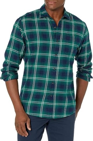 Amazon Essentials Men’s Cotton Flannel Shirt £6.26