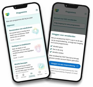 Gratis VGZ Mindfulness App