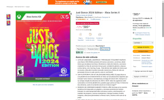Just Dance 2024 Xbox Series X por $385 | Oferta Amazon