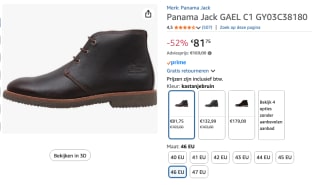 Panama Jack Gael C9 Napa Grass schoenen voor €81,75 bij Amazon