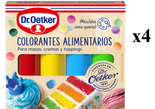 4 Unidades de Colorantes alimentarios Dr. Oetker caja 40 g por 7.53€