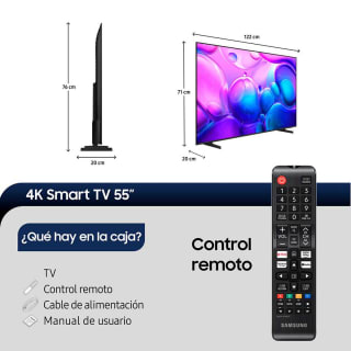Smart TV QLED 55" Samsung 4K Tizen™ Oferta $359.990 solo en abc, Chile